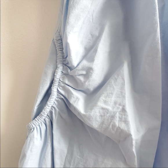 NWT Zara Halter Dress light blue M - Picture 7 of 13